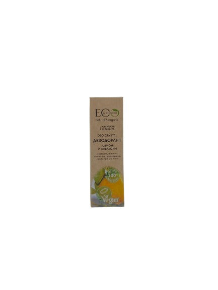 Эко лаборатория Дезодорант для тела Deo crystal Экстракты лимона и апельсина 50мл