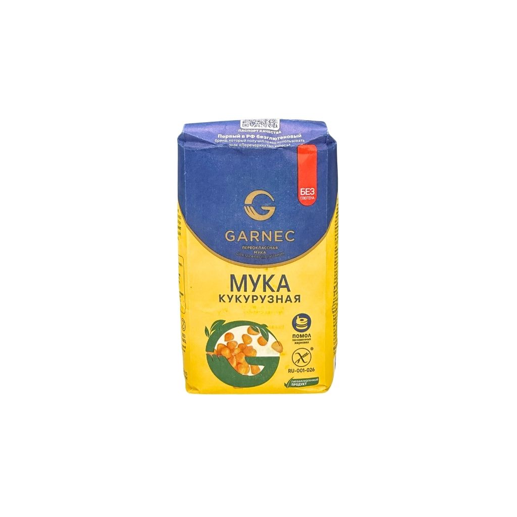 Гарнец Мука Кукурузная без глютена 500гр