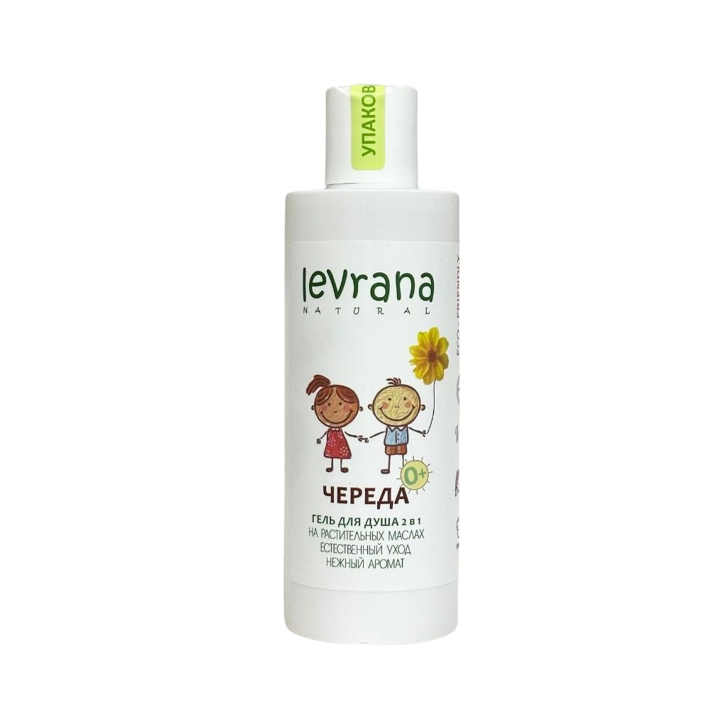 Леврана Гель для душа Череда бережное очищение 250мл