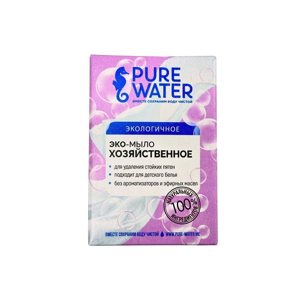 Pure Water Мыло хозяйственное 175гр