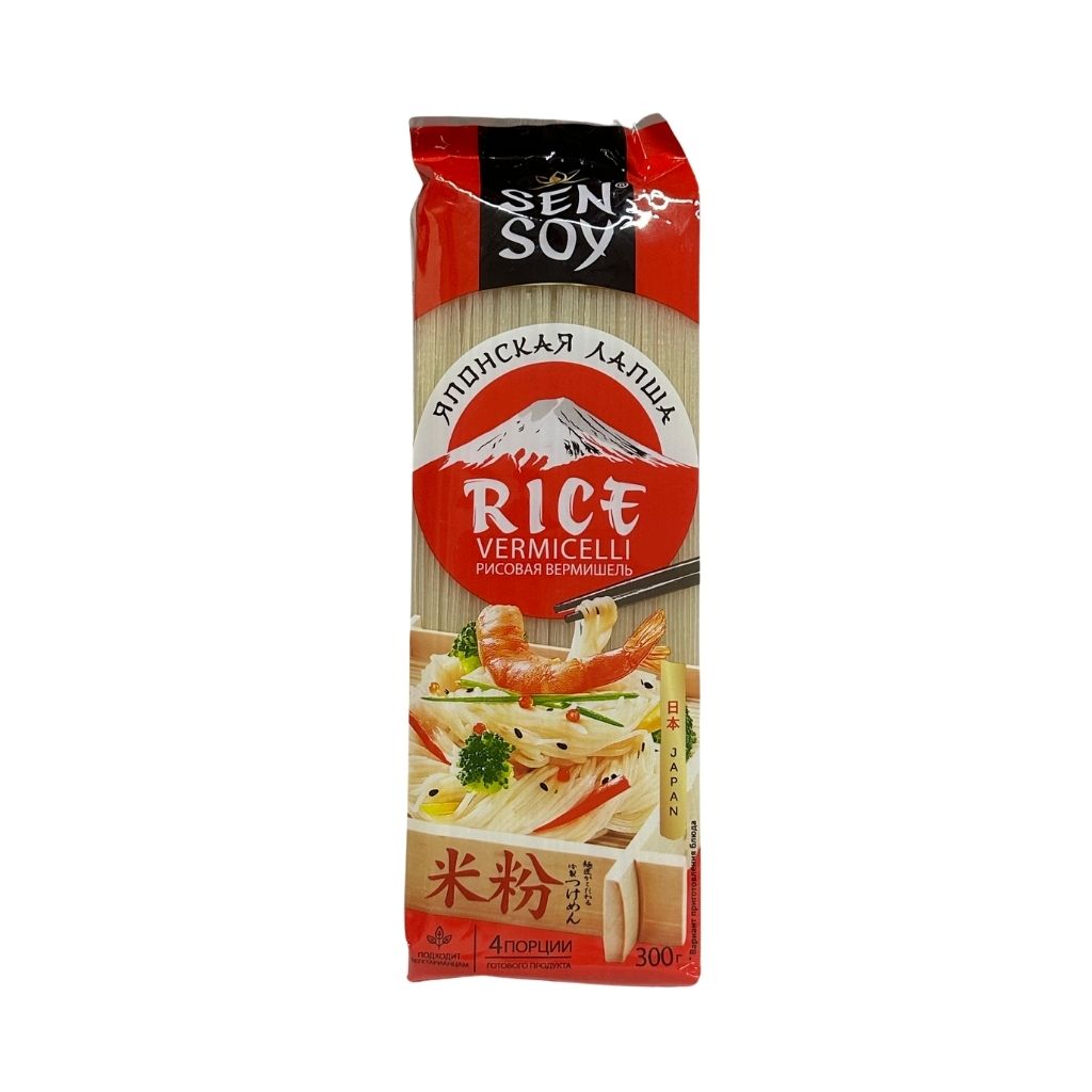 Sen Soy Лапша рисовая Rice Vermicelli 300гр