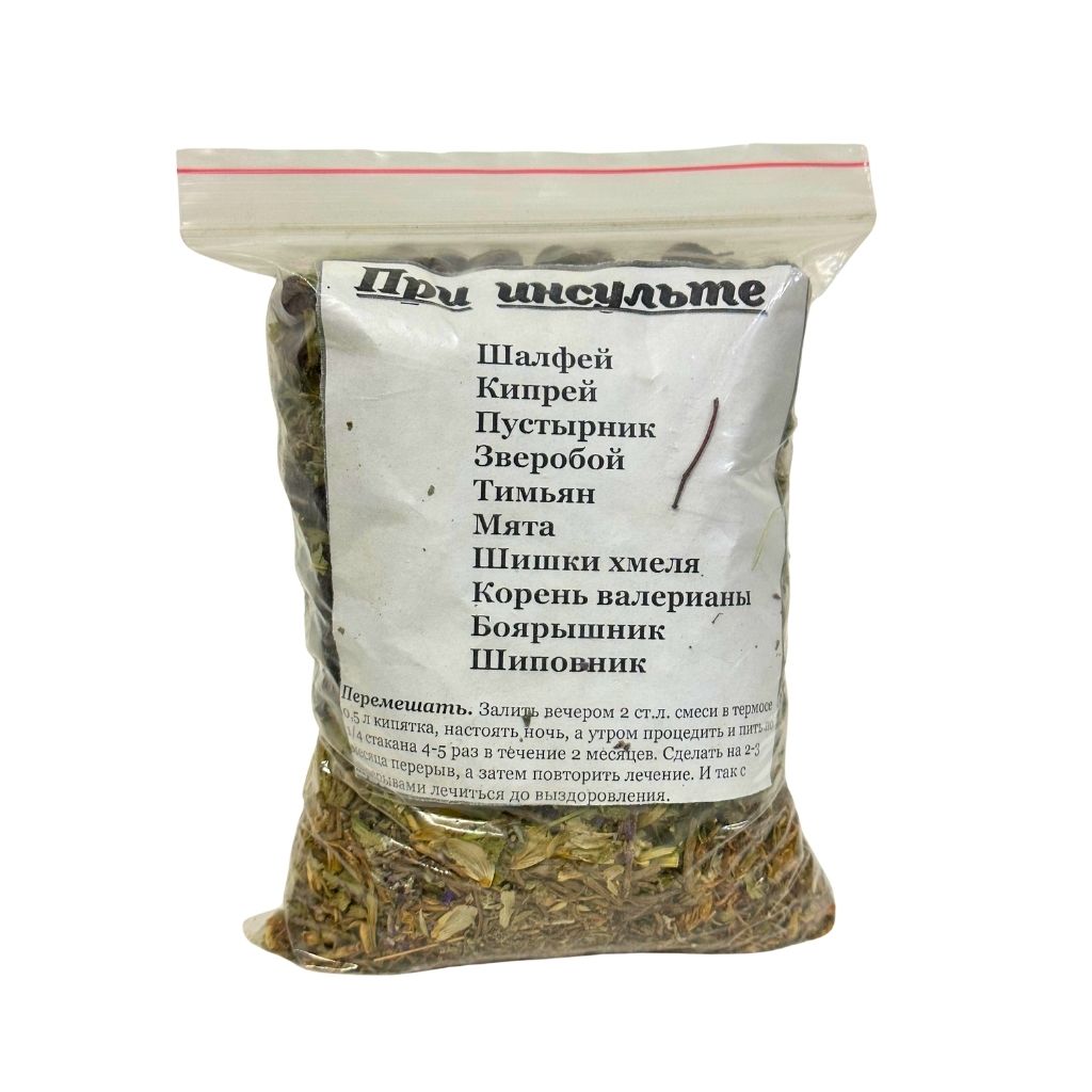 Травы при инсульте
