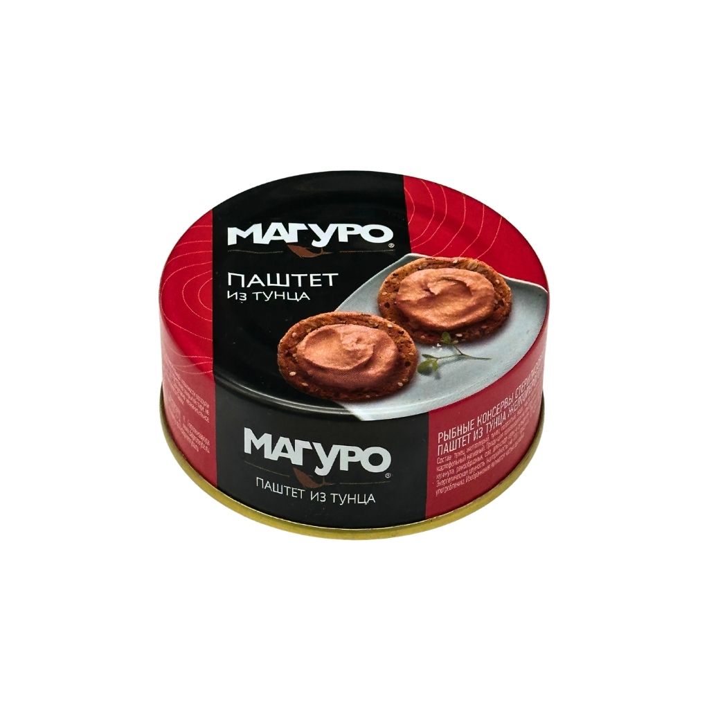 Тунец желтоперый Магуро паштет с добавками 90гр