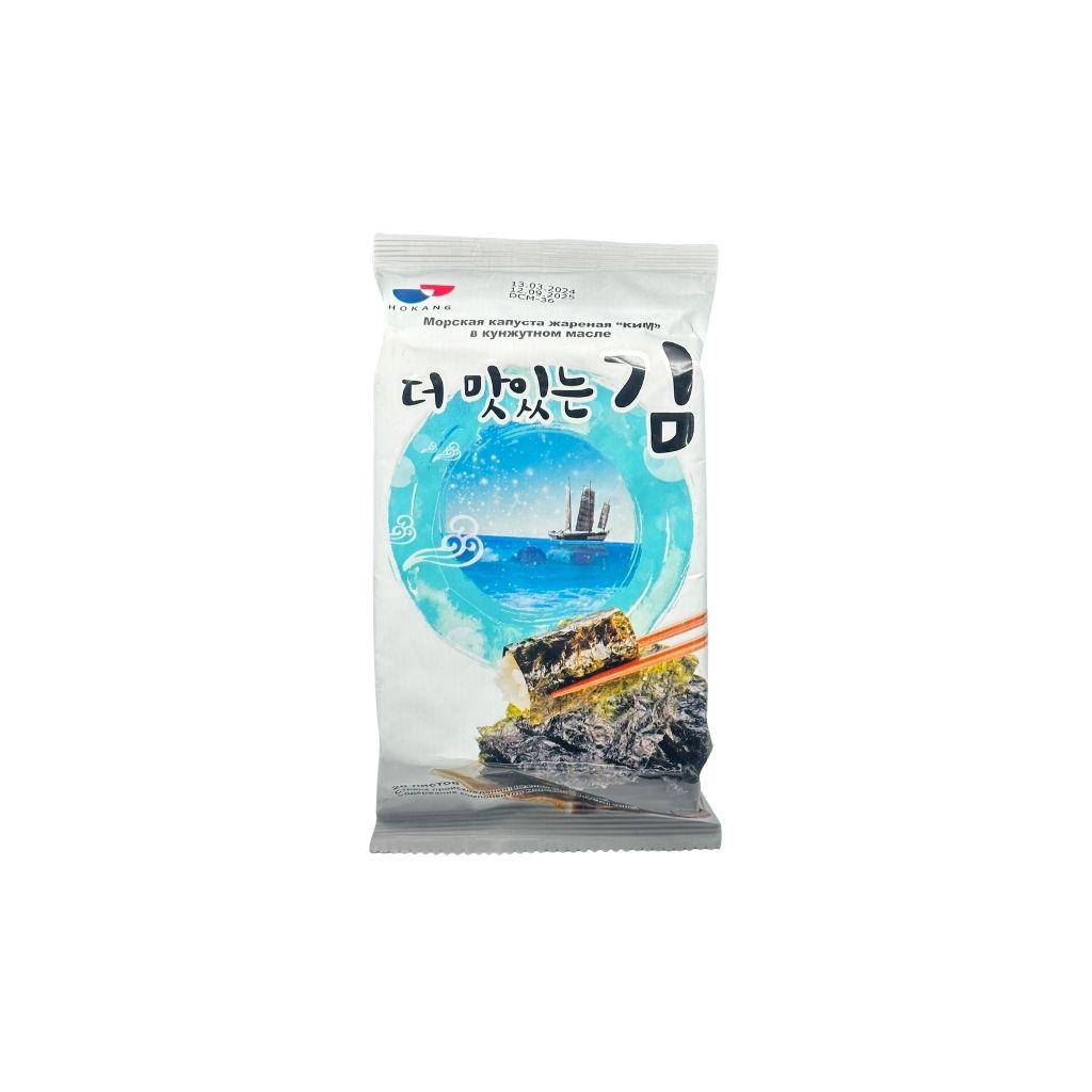 Морская капуста в кунжутном масле резанные