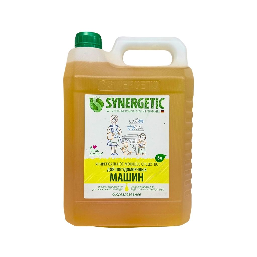 Синергетик Универсальное моющее средство для посудомоечных машин 5л
