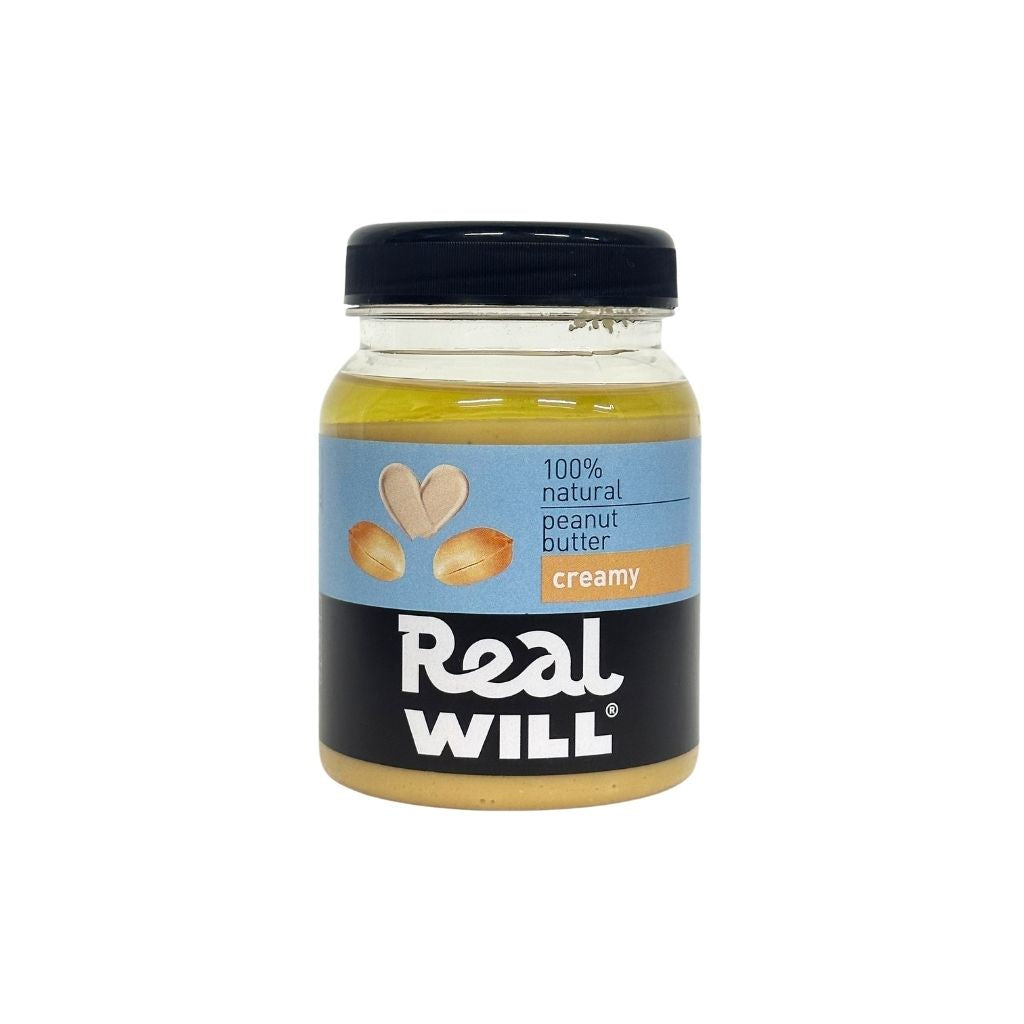 Real will Арахисовая паста кремовая 330гр
