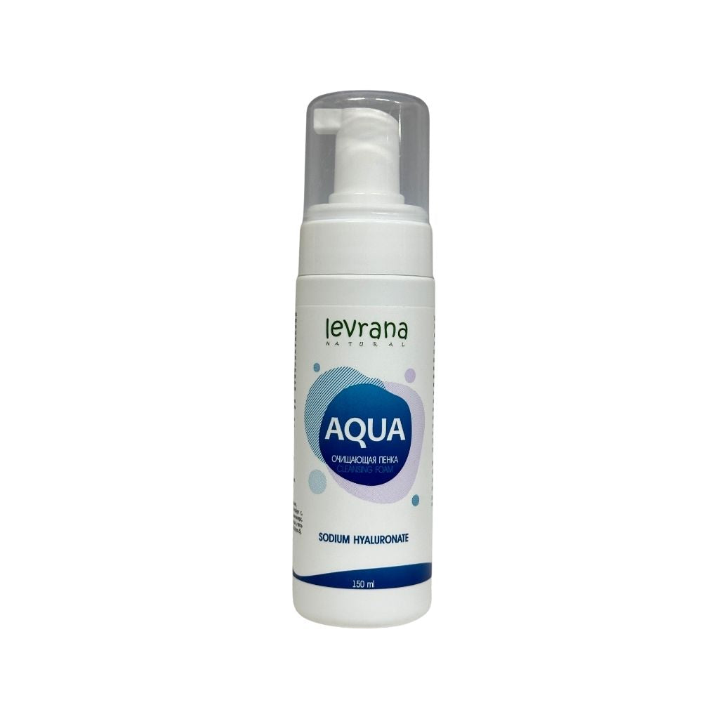 Леврана Пенка для умывания Aqua с гиалуроновой кислотой 150мл
