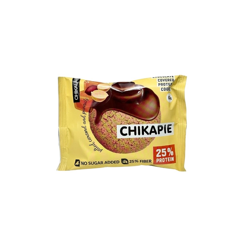 Chikalab Печенье глазированное с начинкой 60гр Арахисовое