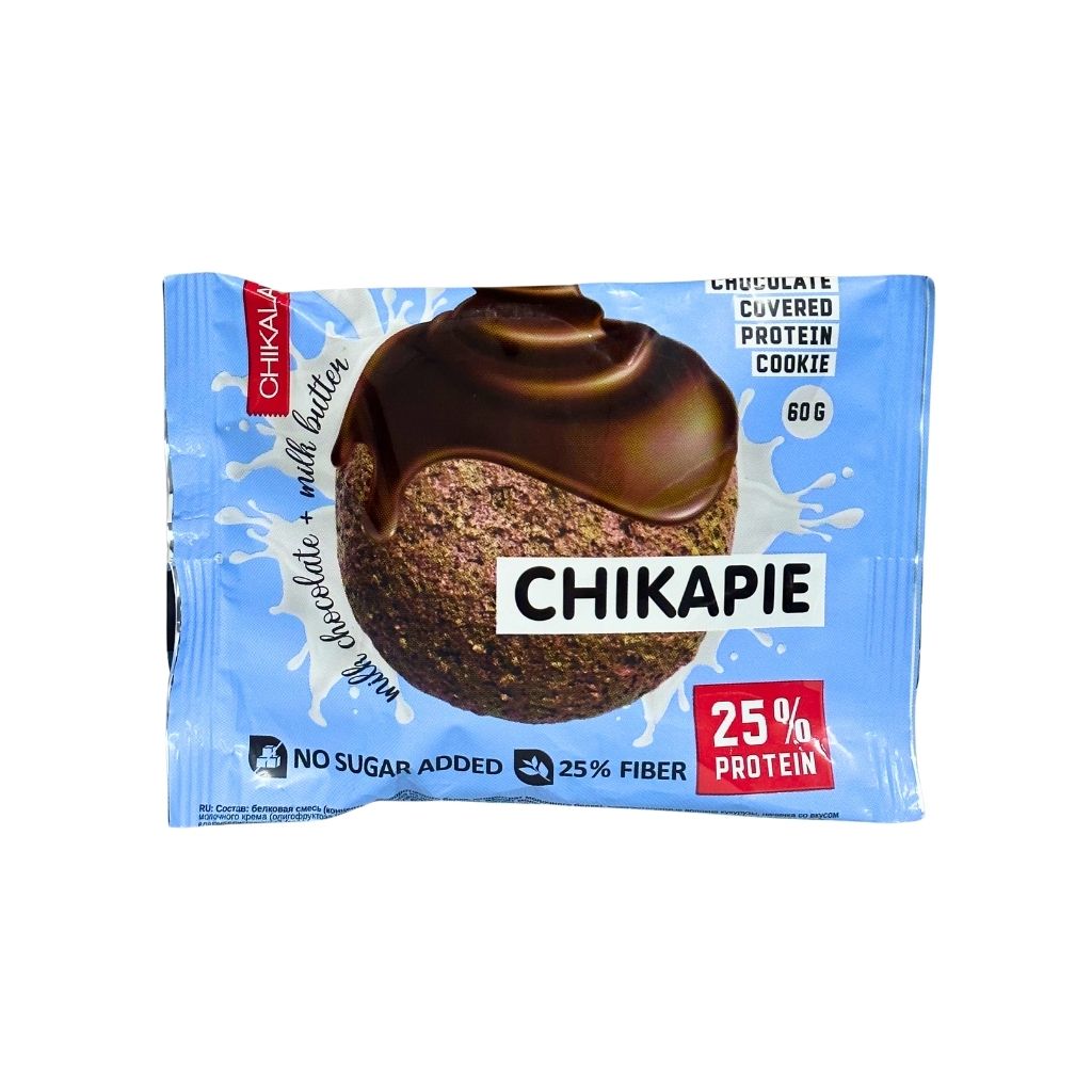 Chikalab Печенье глазированное с начинкой 60гр Шоколадное