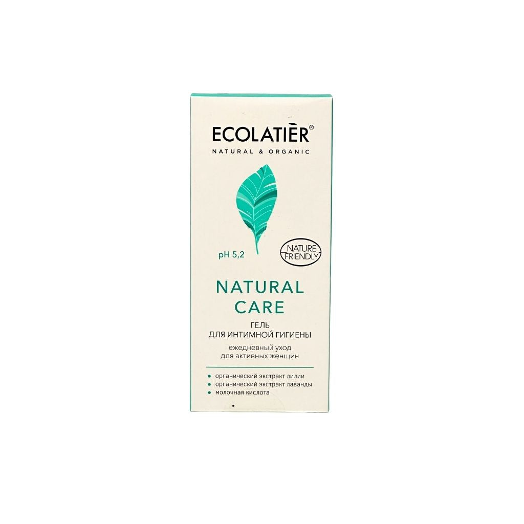 ECOLATIER Гель для интимной гигиены Natural Care Ежедневный уход 250мл