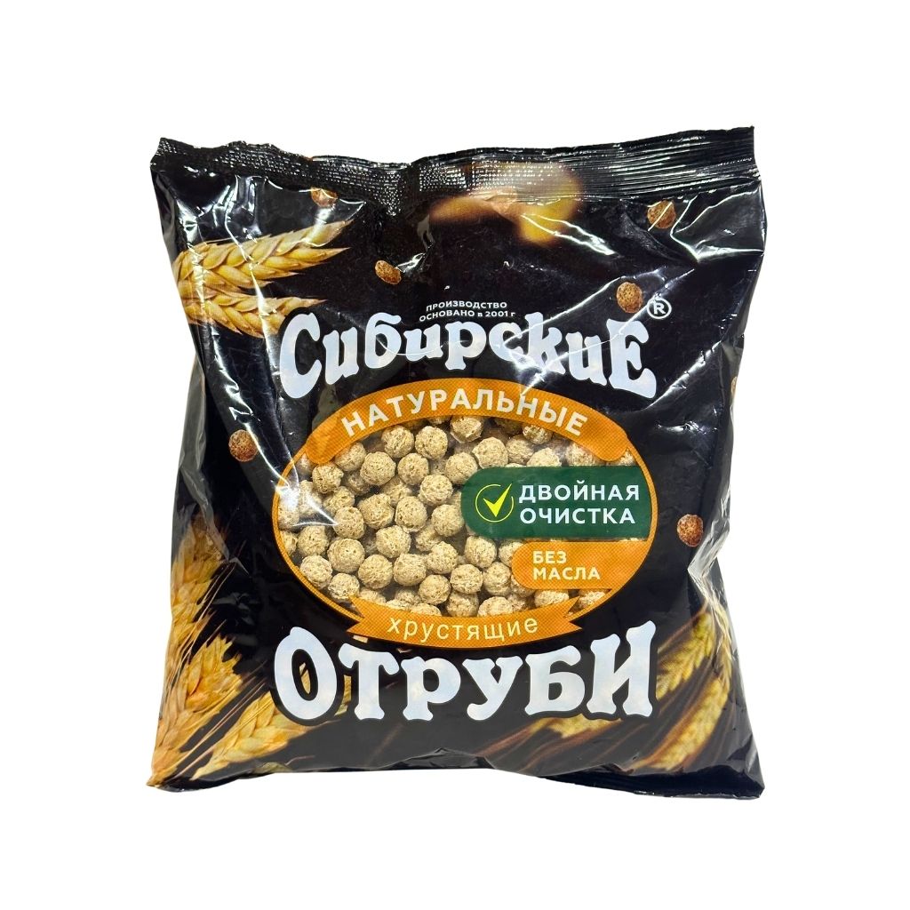 Сибирские отруби хрустящие Натуральные 100гр
