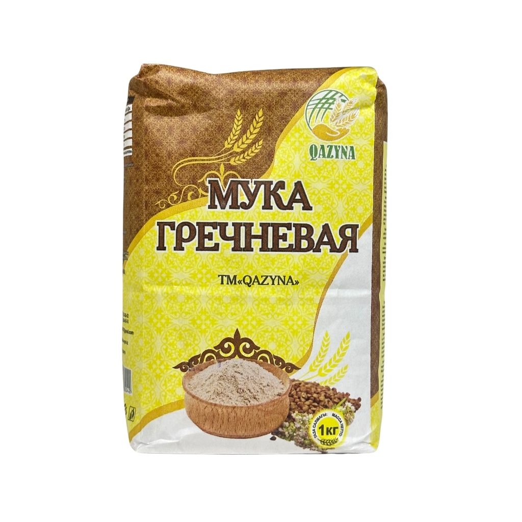 Казына Мука гречневая 1кг