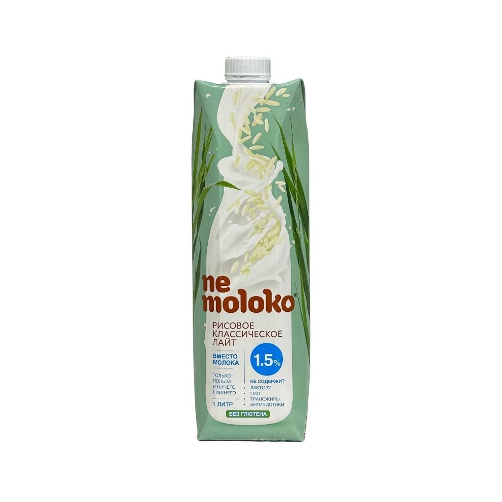 Nemoloko Напиток Рисовый Классический Лайт 1 литр