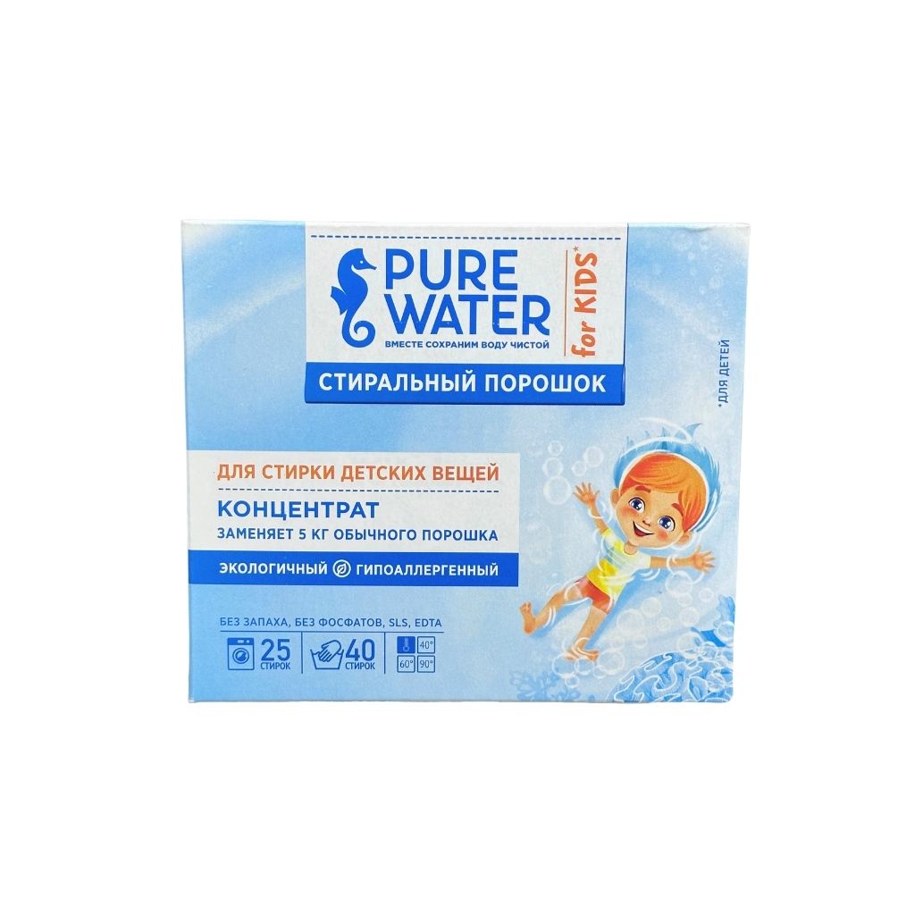 Pure Water Стиральный порошок для детского белья 800 г