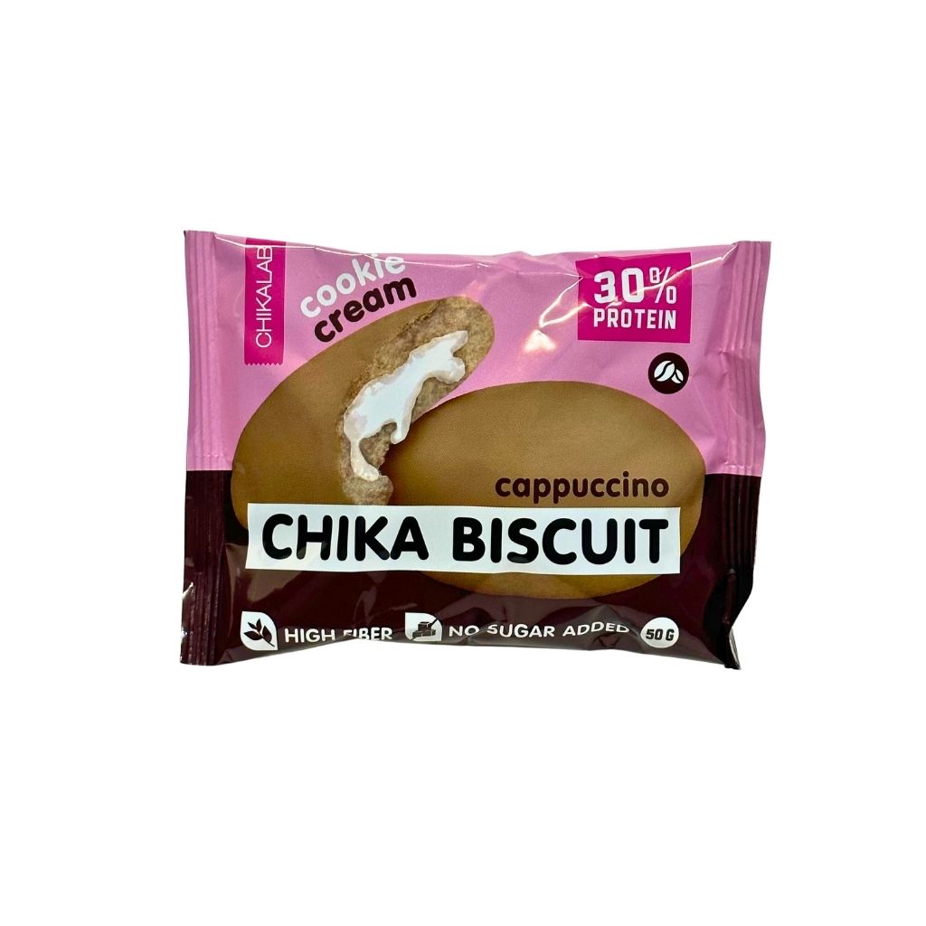 Chikalab Печенье неглазированное с начинкой 50гр Бисквит капучино