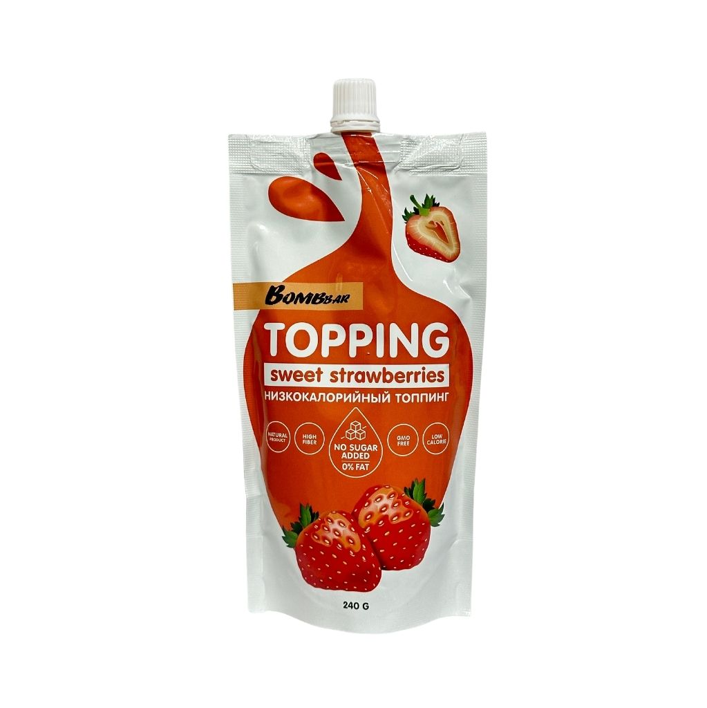 Bombbar Соус 240гр Клубничный