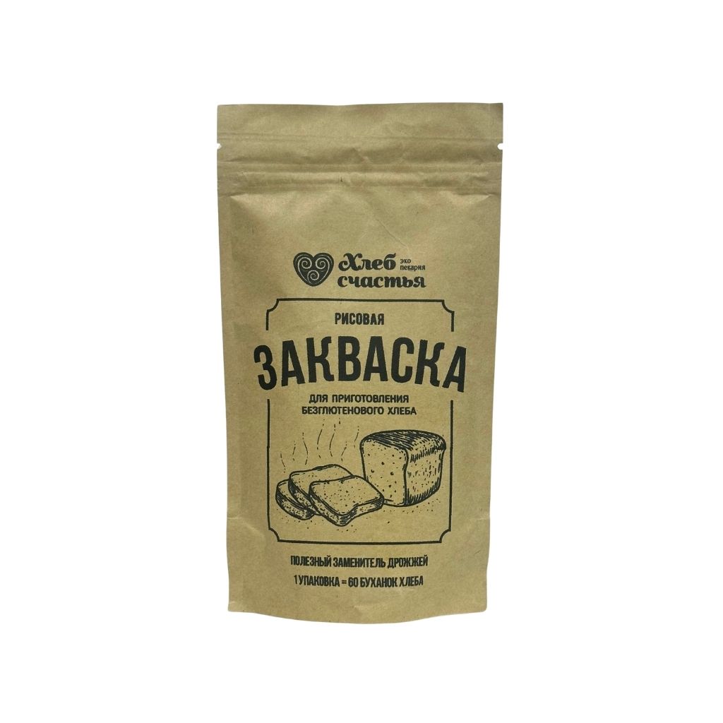 Хлеб счастья Закваска рисовая масса 100гр