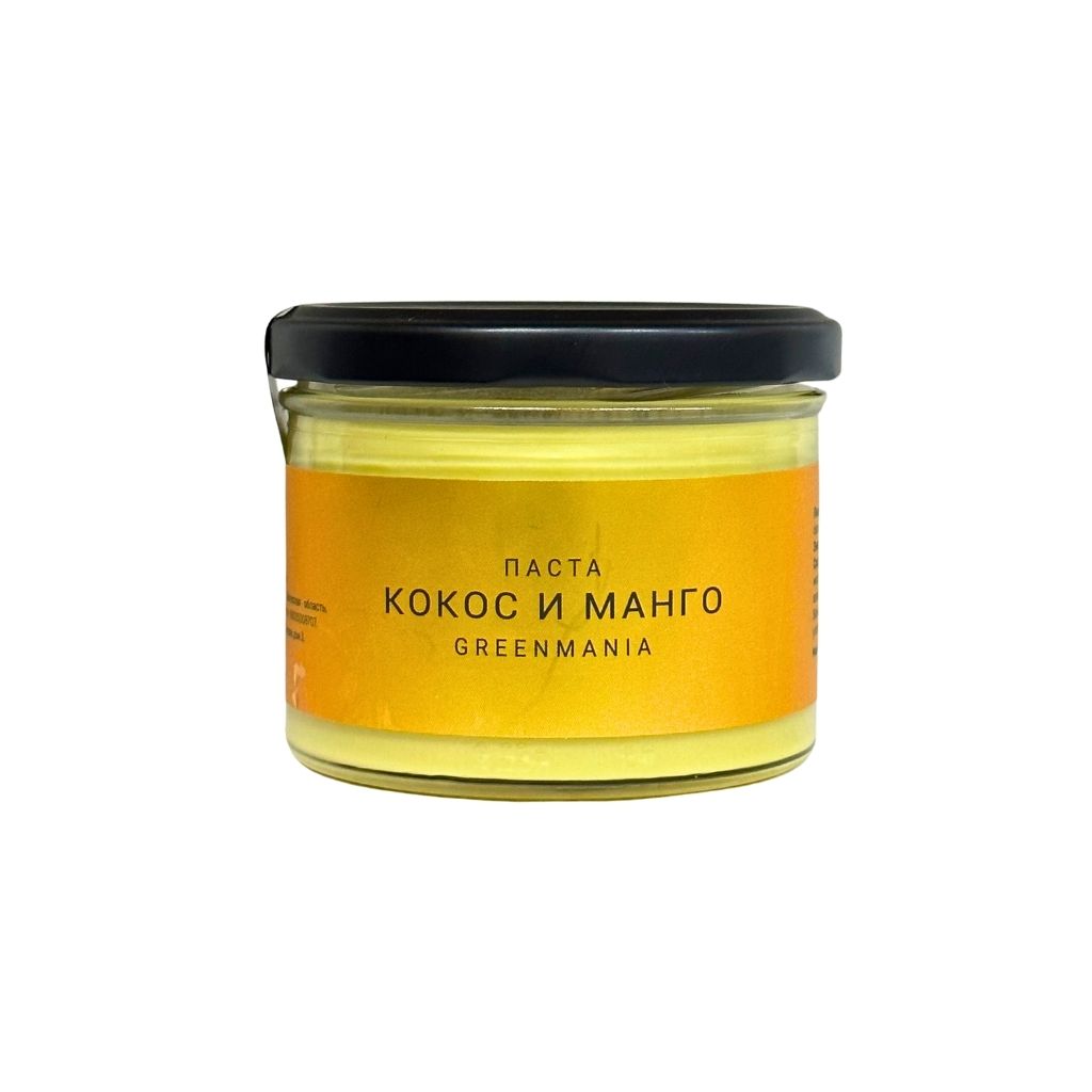 Паста Greenmania Кокос и манго 200гр