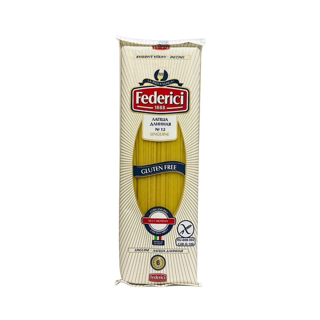 Federici Linguine Изделия макаронные без глютена Лапша длинная 400гр