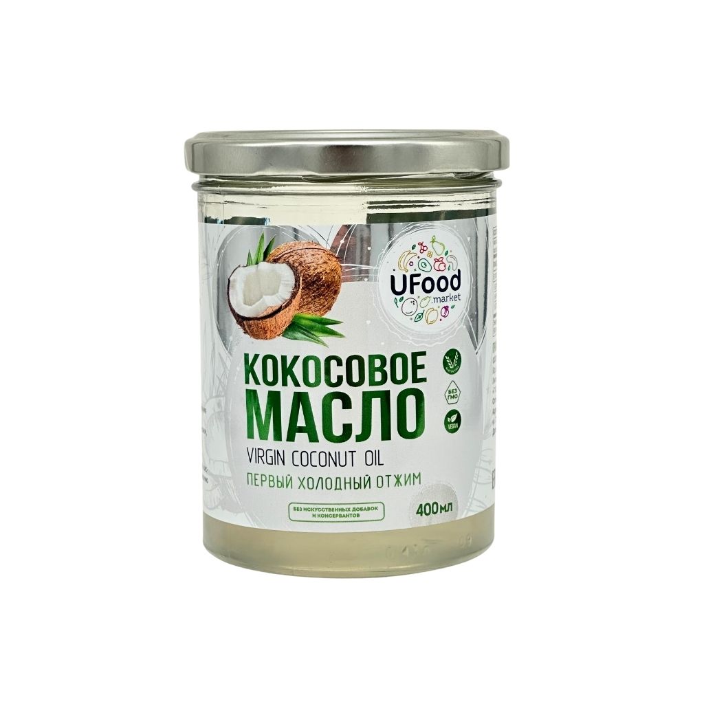 Ufood Кокосовое масло AFI Extra Virgin банка 400мл