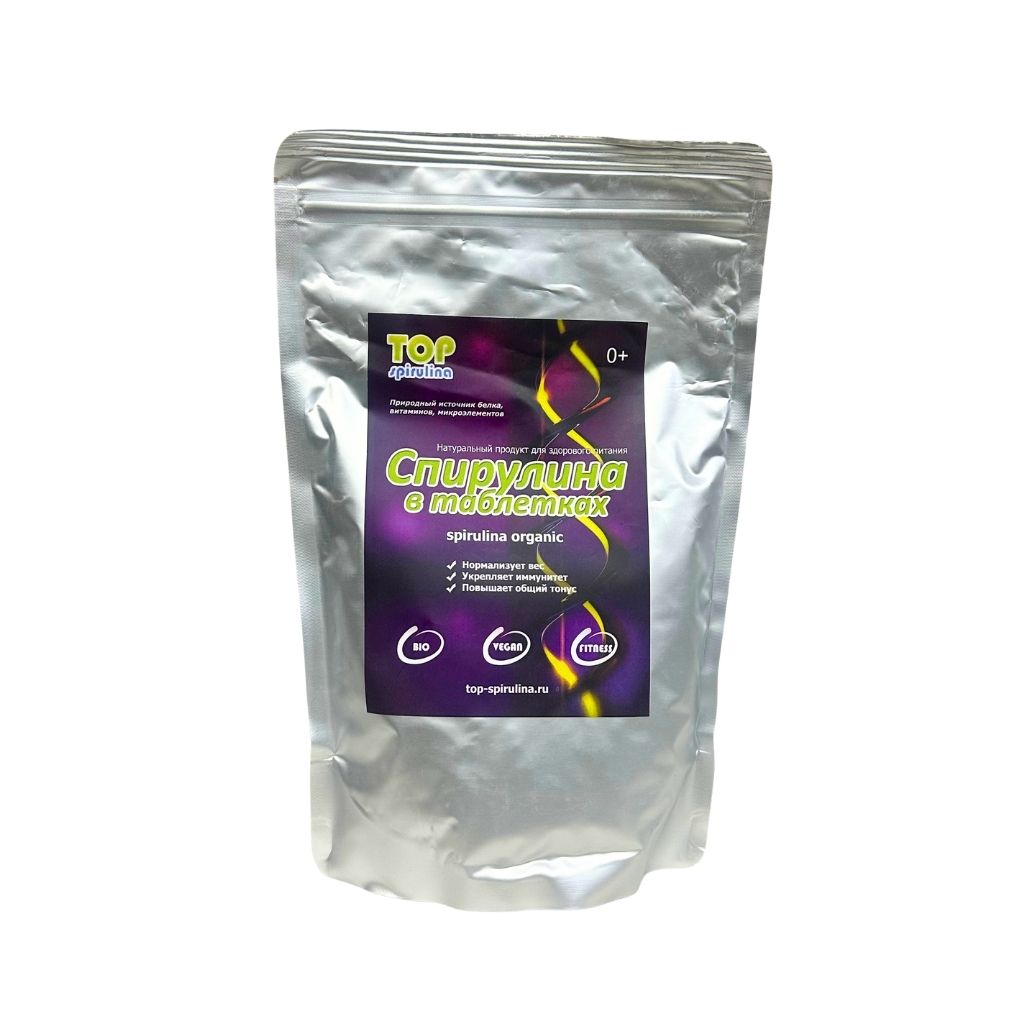 Спирулина (Топ-спирулина) 500гр в таблетках