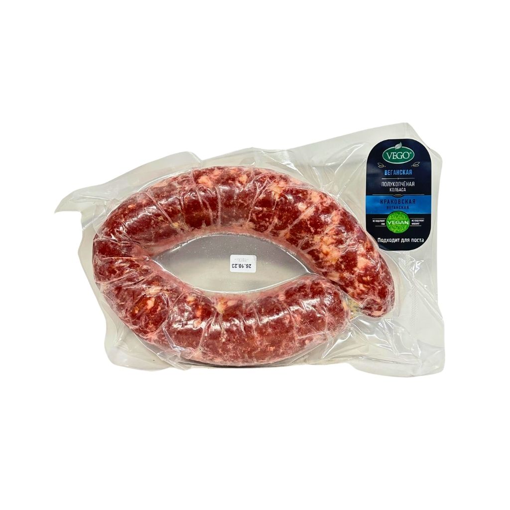 Vego Веганская Колбаса Полукопченая Особая (Краковская) 450гр