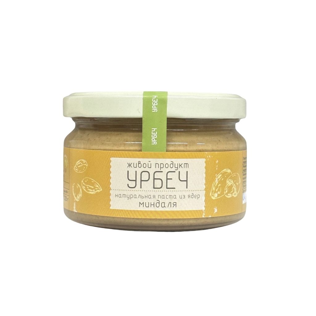 Урбеч из ядер миндаля 225гр