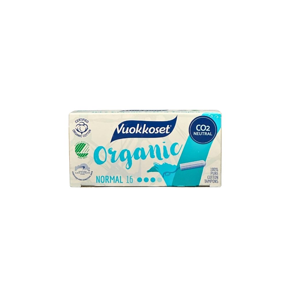 Vuokkoset 16 Organic normal Тампоны женские гигиенические 20шт