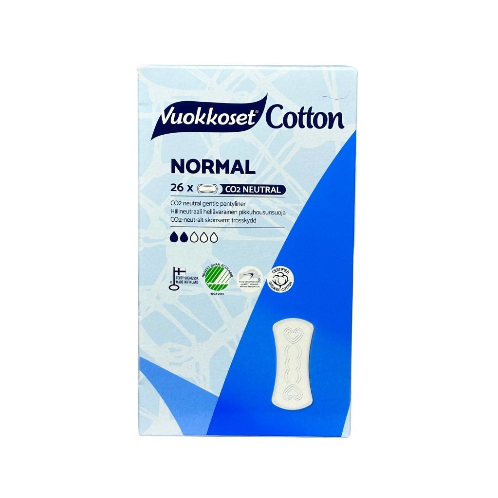 Vuokkoset 26х Cotton Прокладки женские ежедневные