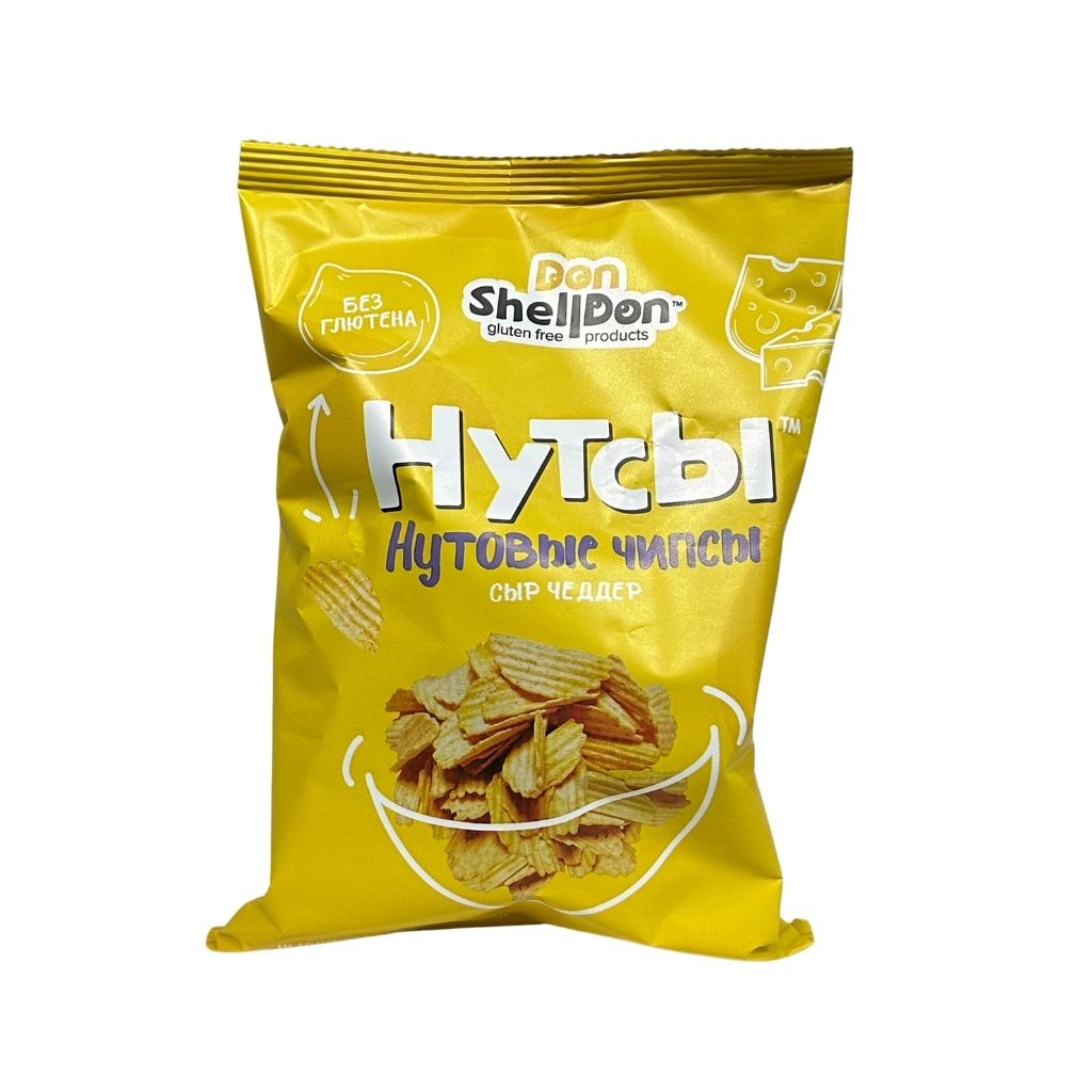 Чипсы нутовые НУТСЫ (Сыр чеддер) 50г