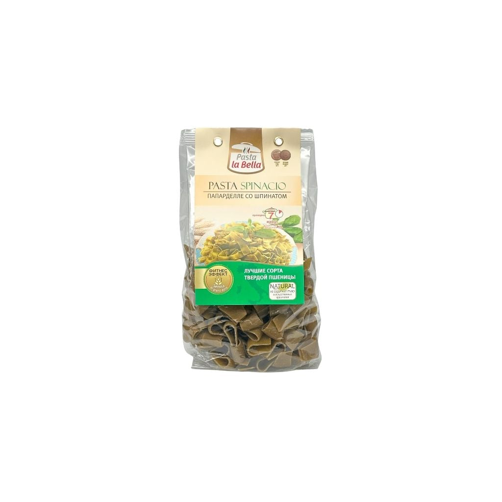 Pasta la Bella Макароны со Шпинатом 250гр