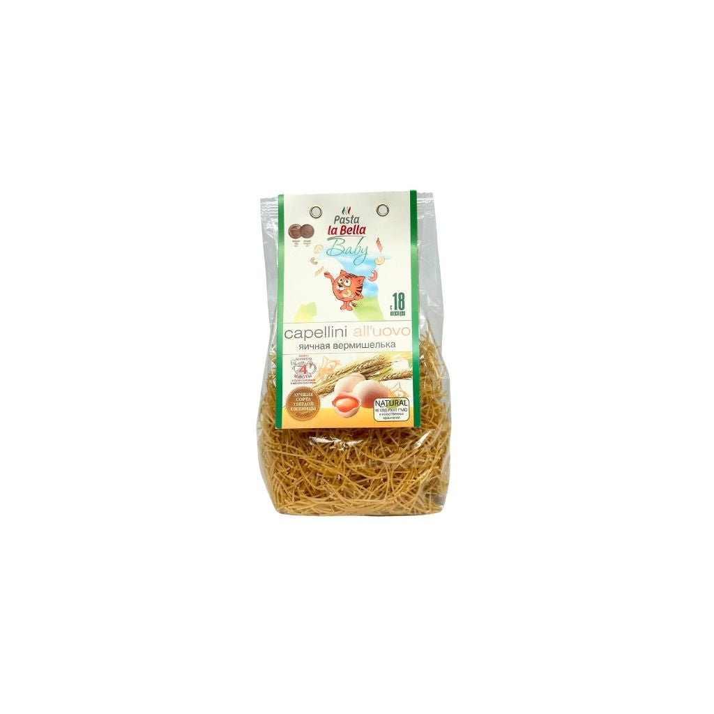 Pasta la Bella Baby Вермишелька яичная 250гр