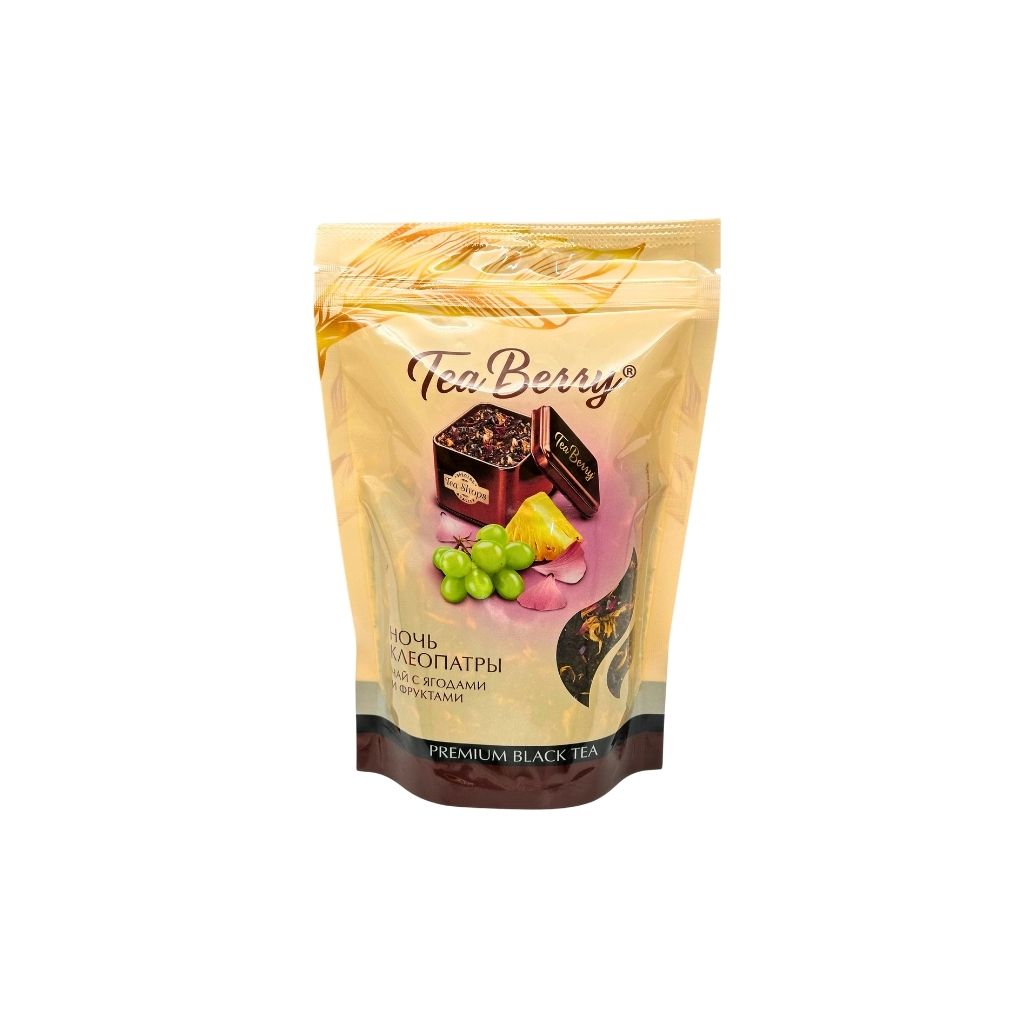 Tea Berry Ночь Клеопатры (чай черный) 150гр (дойпак)