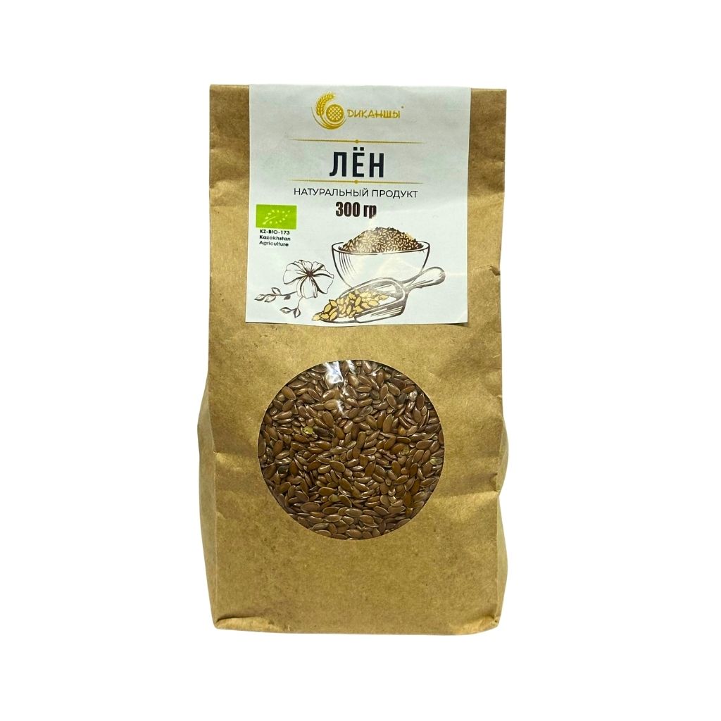 Лён коричневый Диканши