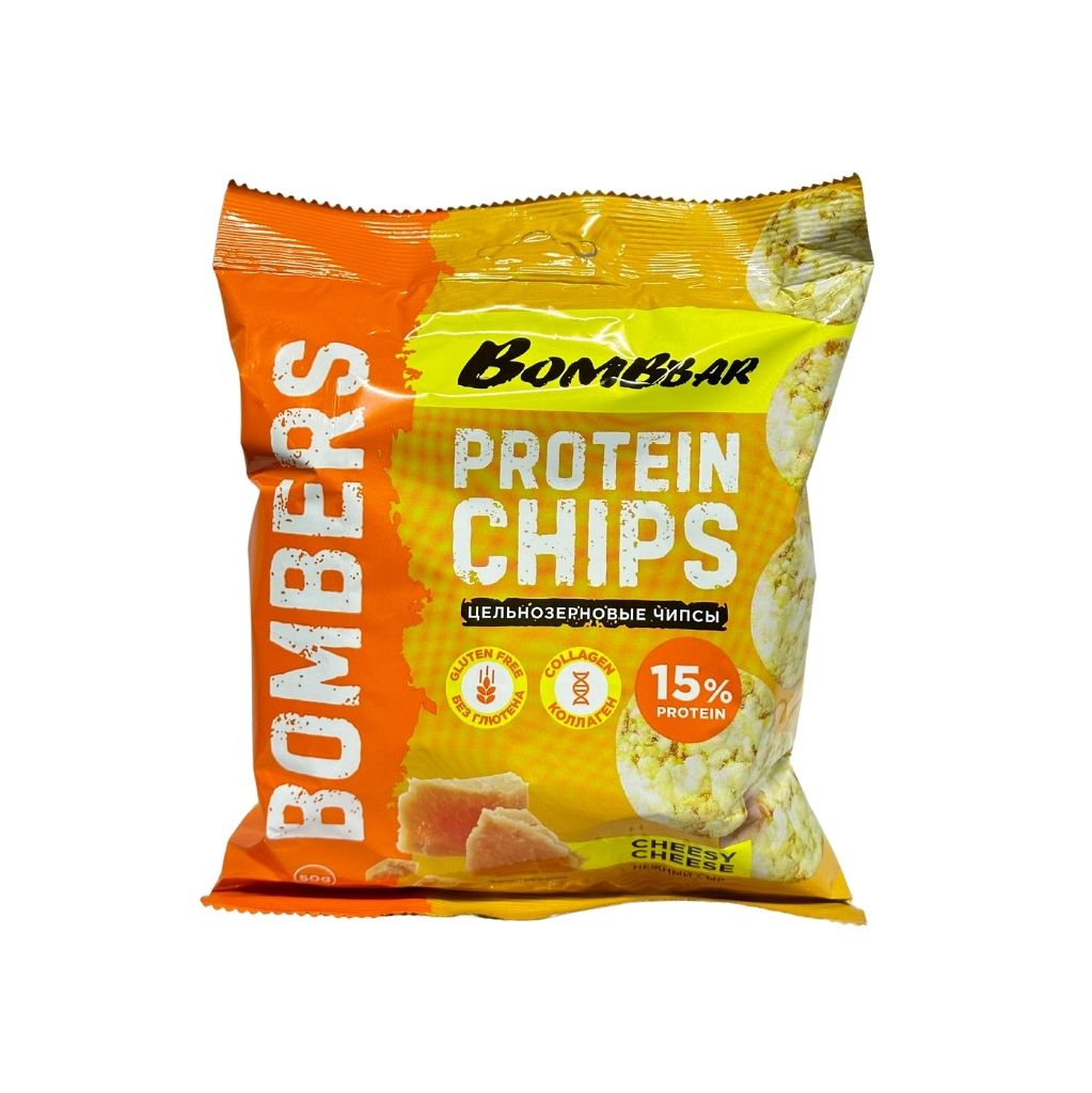 Чипсы ц/з со вкусом Нежный сыр 50гр Bombbar