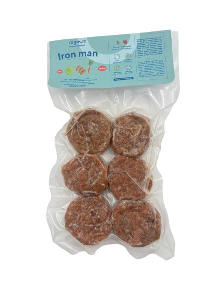 Ragout Котлеты из печени индейка с овощами