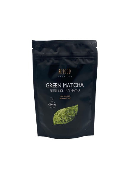 Re Food Зеленая матча премиум 100гр
