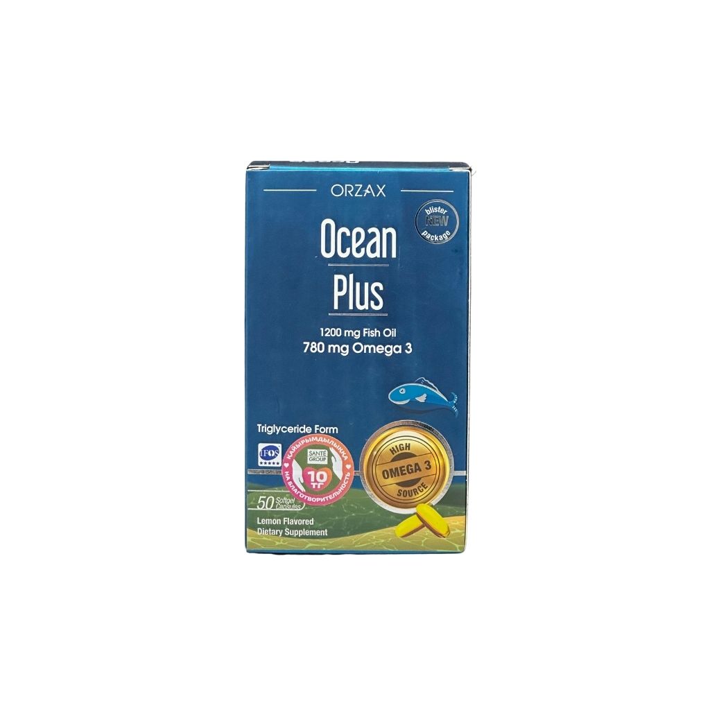Orzax Ocean Plus Омега-3 50кап