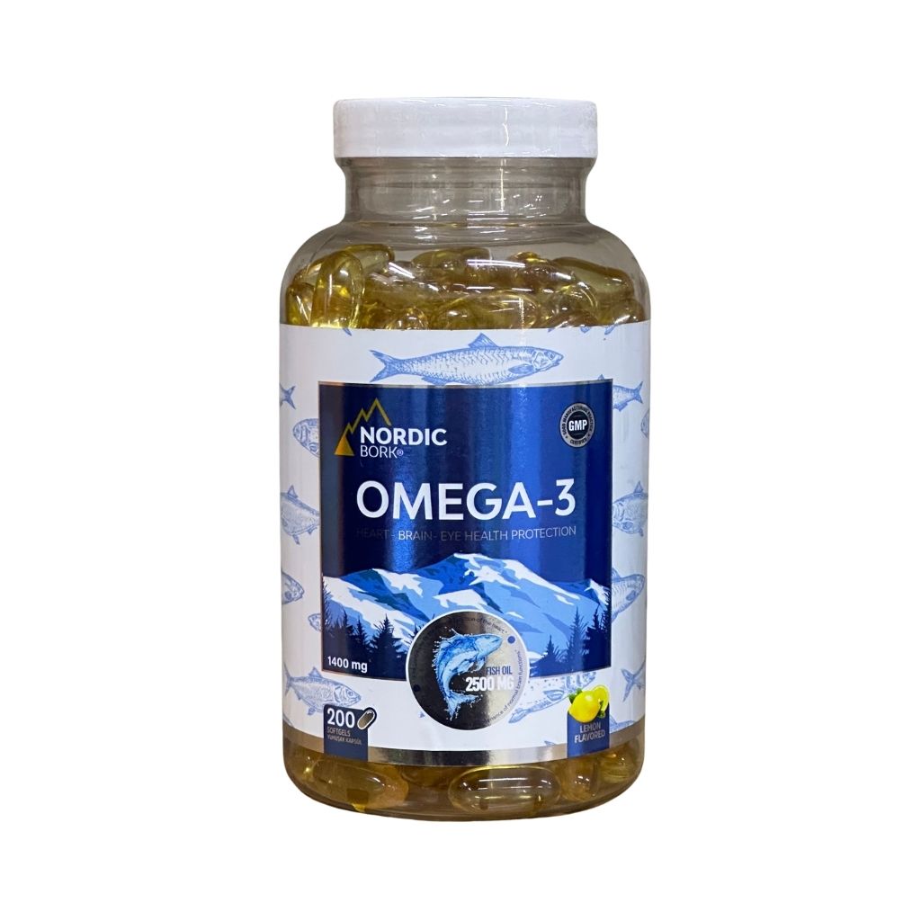 Омега 3 NordicBork Omega 3 200кап