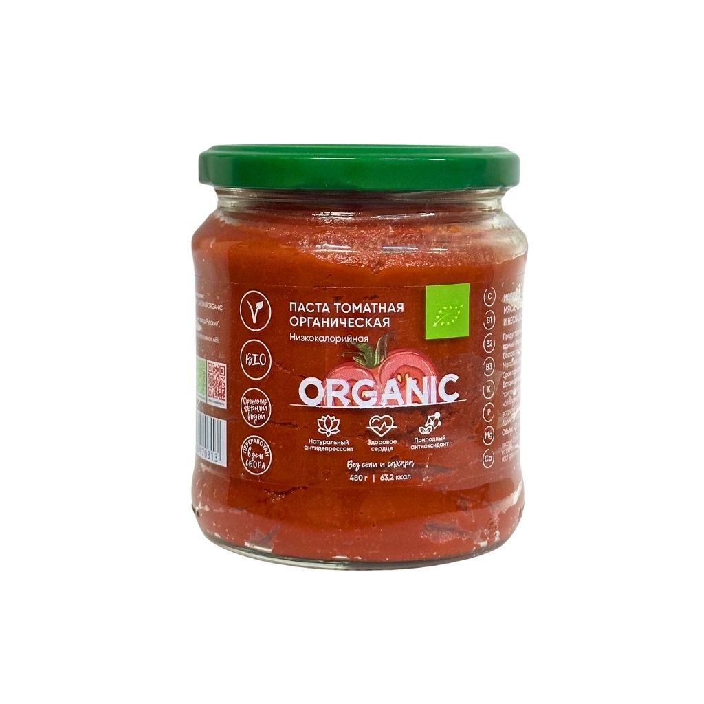 Паста томатная Органическая, Organic 480г