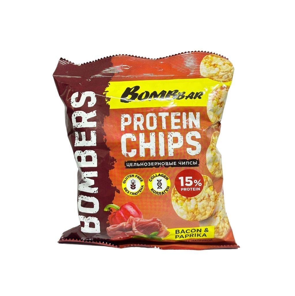 Чипсы ц/з со вкусом Краб 50гр Bombbar