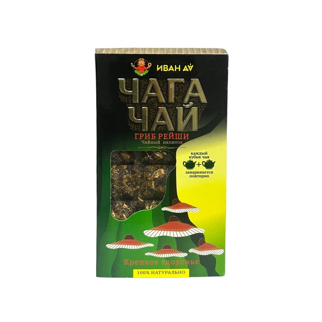 Иван да Чага чай гриб рейши плитка 96гр