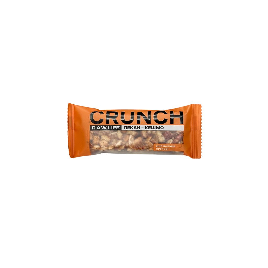 Рау лайф Ореховый батончик CRUNCH Choco Пекан-кешью