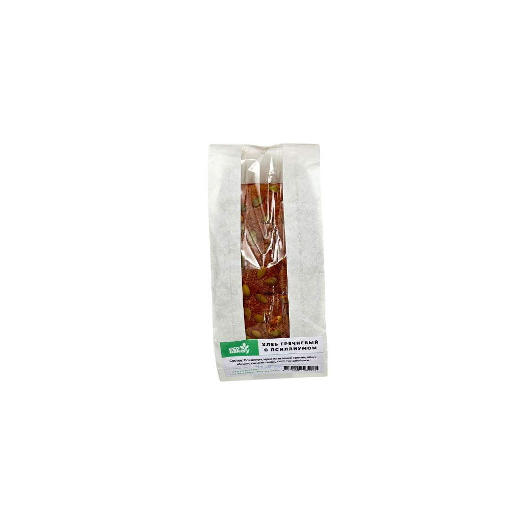 Хлеб гречневый с псиллиумом eco bakery