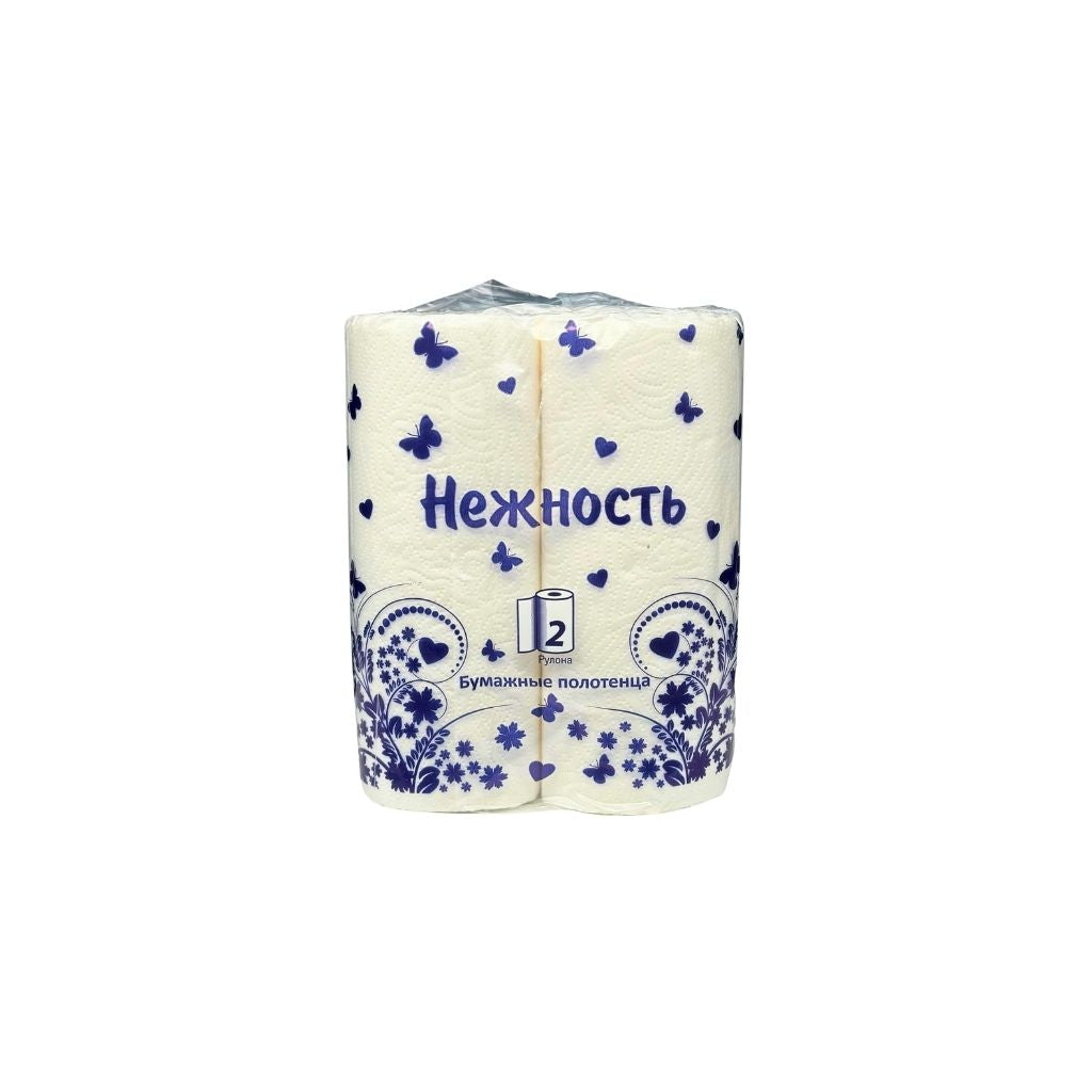 Нежность Бумажные полотенца 2шт