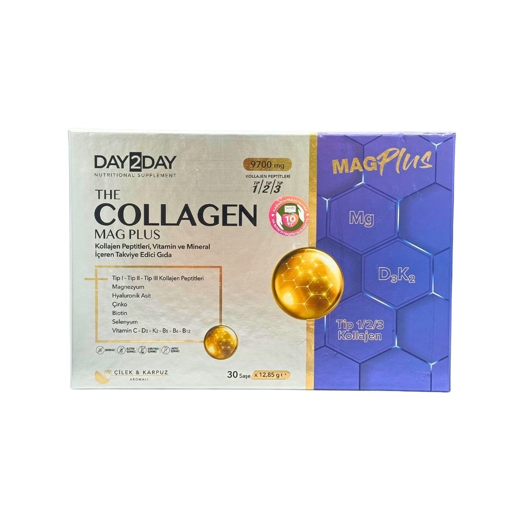 Orzax Коллаген Магний Плюс 30 саше 10000мг D3K2+MAG