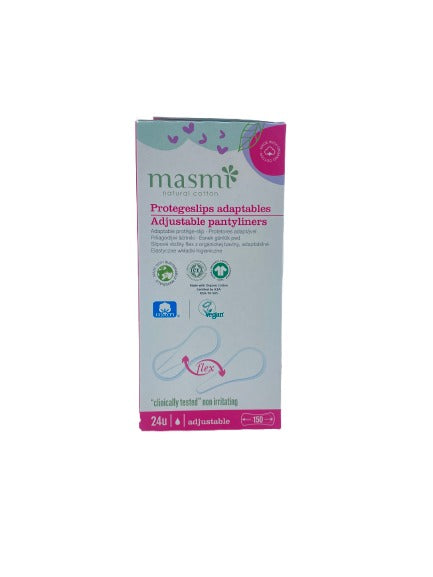 MASMI NATURAL COTTON Ежедневные ультратонкие гигиенические прокладки 24 шт