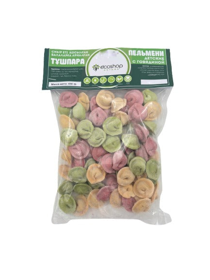 EcoShop пельмени детские с говядиной