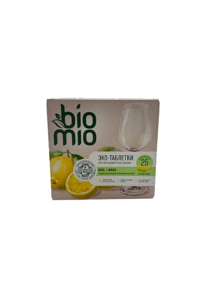 Био Мио Таблетки для посудомоечный машины Бергамот и юдзу 25таб