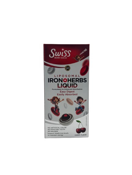 Swiss Bork Iron+herbs liquid 150ml
